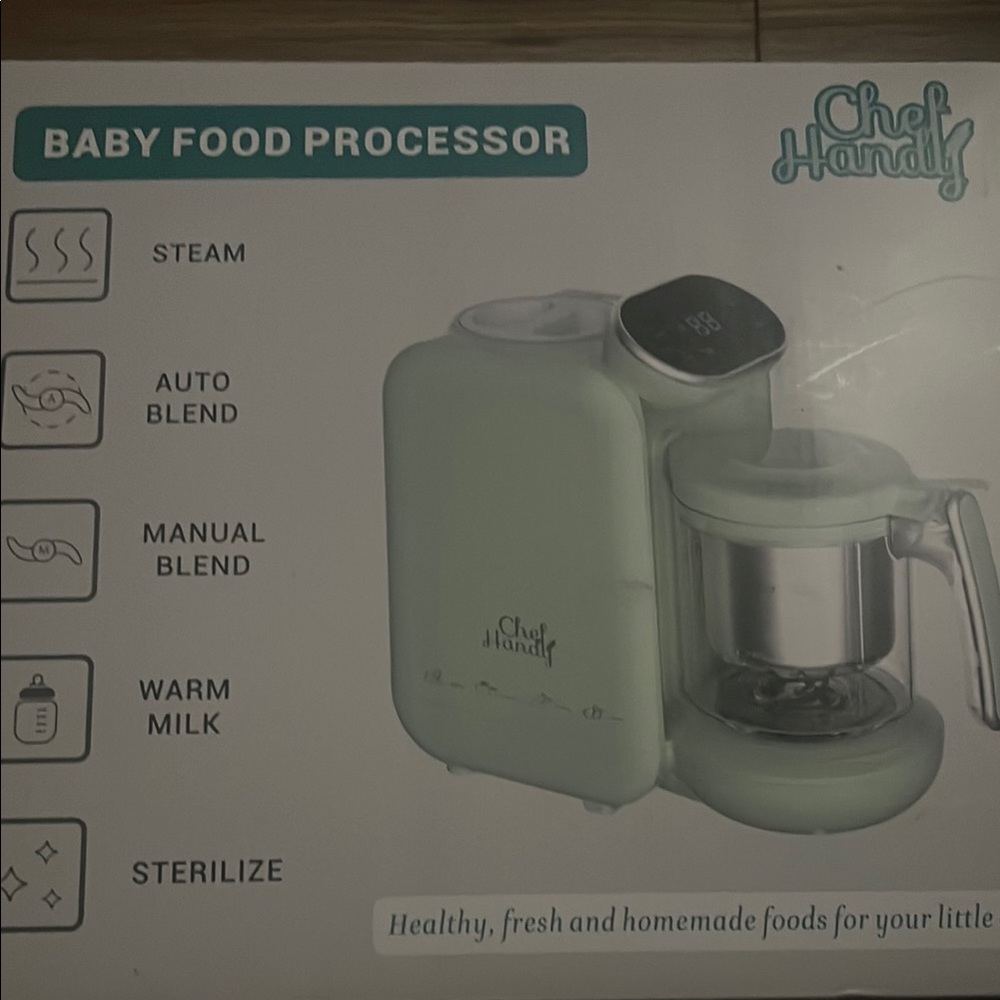 Baby Food Processor - Green